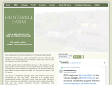 Tablet Screenshot of huntsmill.com